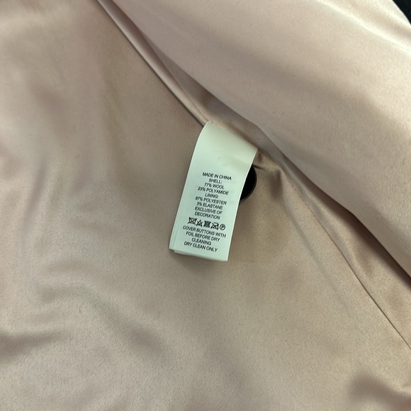 Kate Spade New York | Black Scalloped Peacoat - Picture 5 of 10